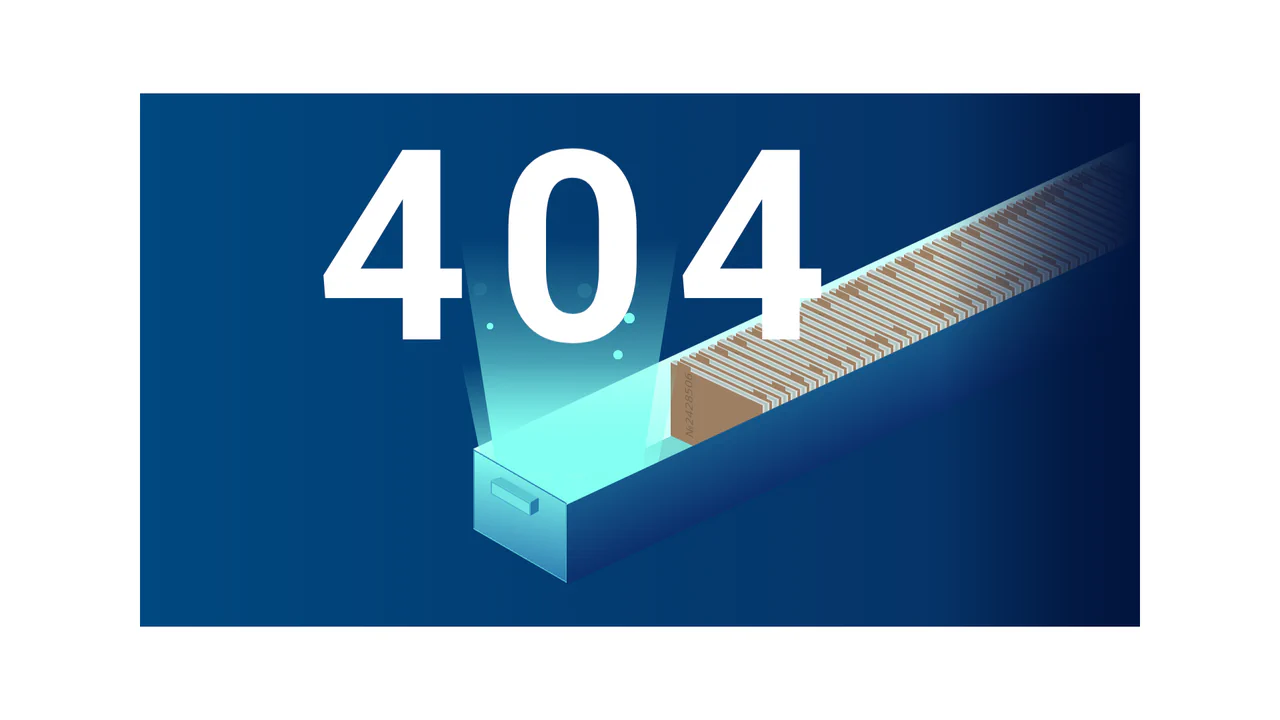 404 Isometric Animation