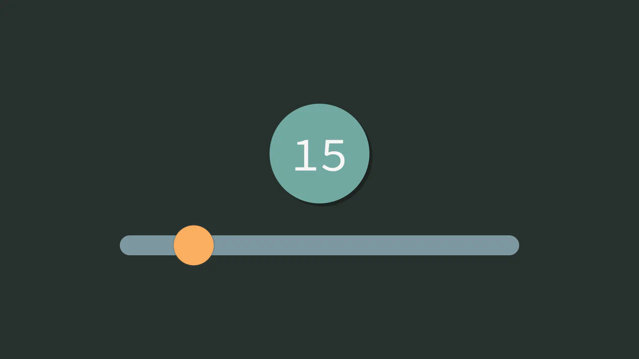 Simple React Range Slider Component