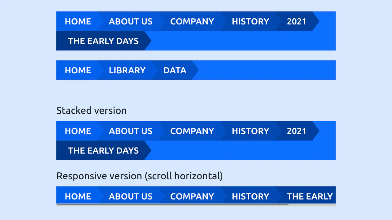 Bootstrap 5 Breadcrumb Example