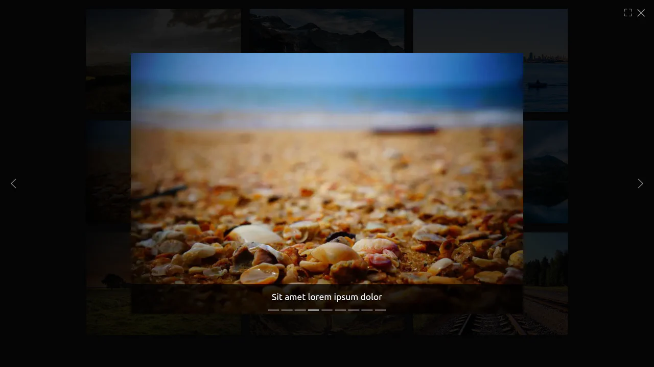 Bootstrap 5 Lightbox Gallery