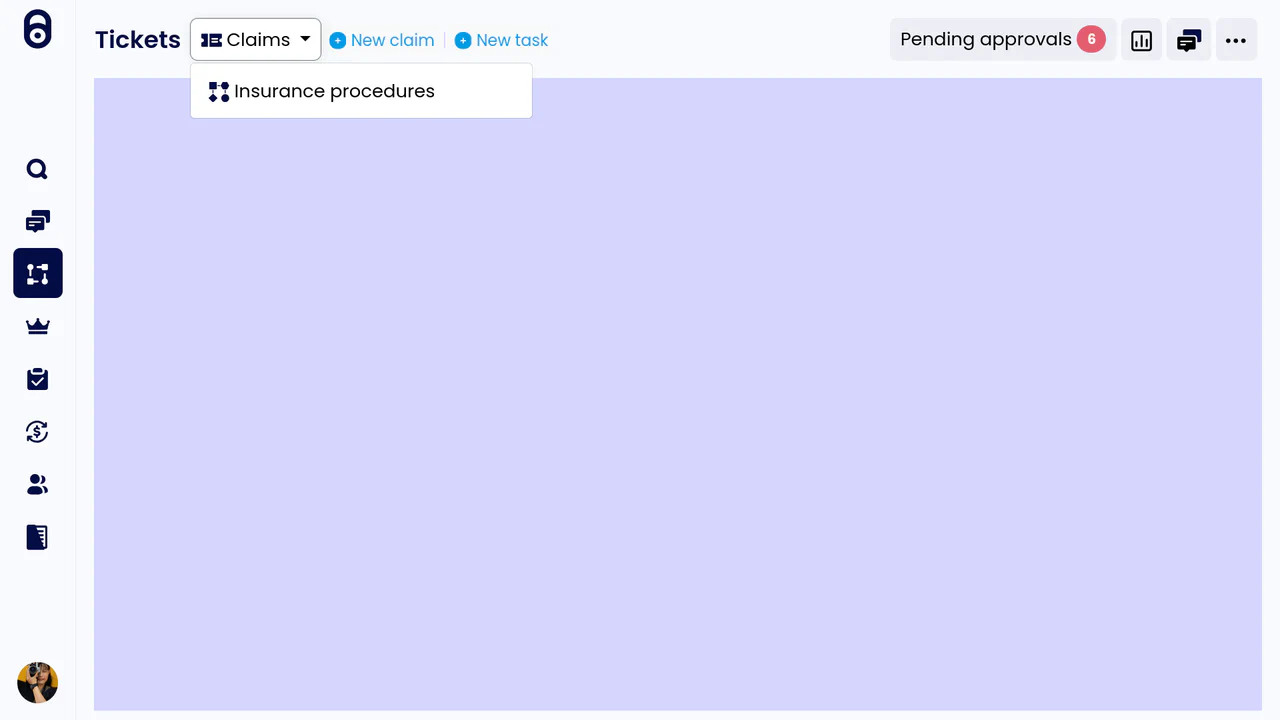 Bootstrap 5 Right Vertical Menu with Fixed Header