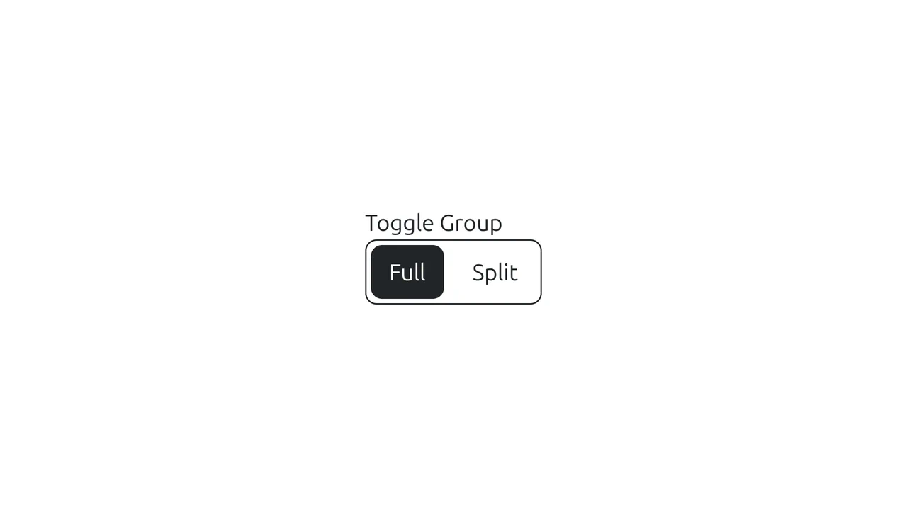 Bootstrap Button Group Toggle
