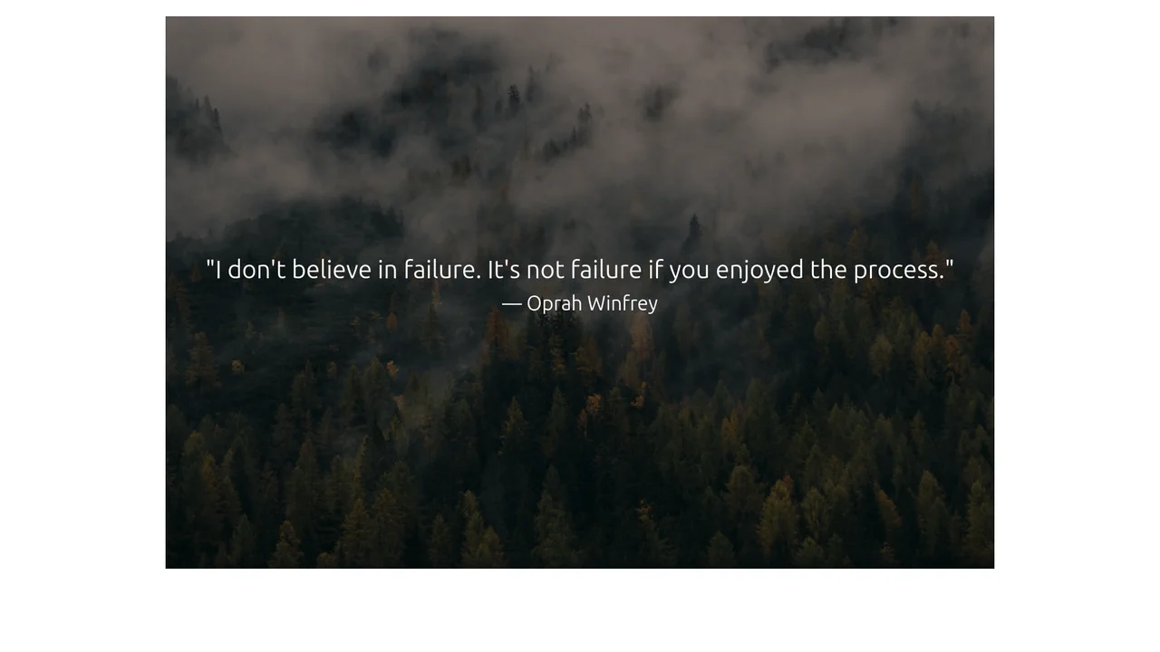 Dynamic Image Quote Card