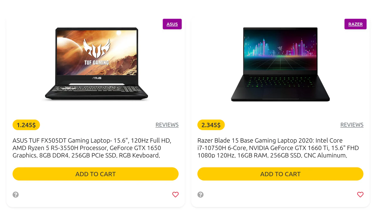 Responsive E-commerce Product Card