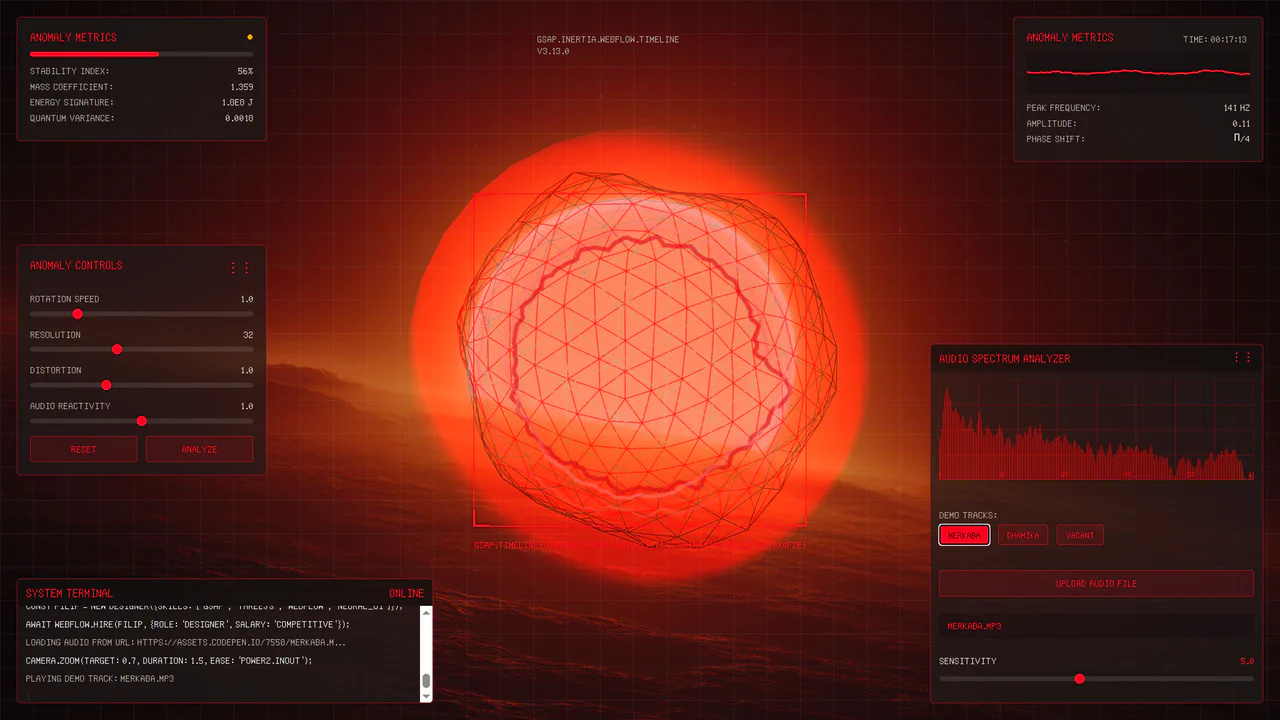 Audio Visualizer with THREEJS