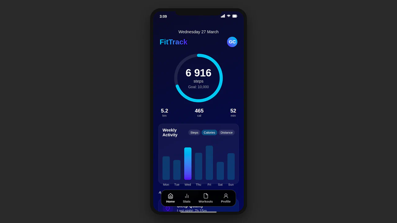 Fitness Tracking App