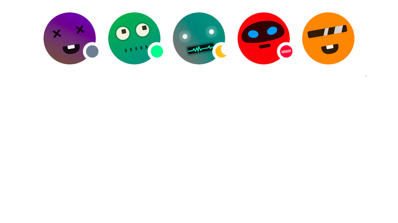 Avatar Indicators Using CSS Mask and Trigonometry