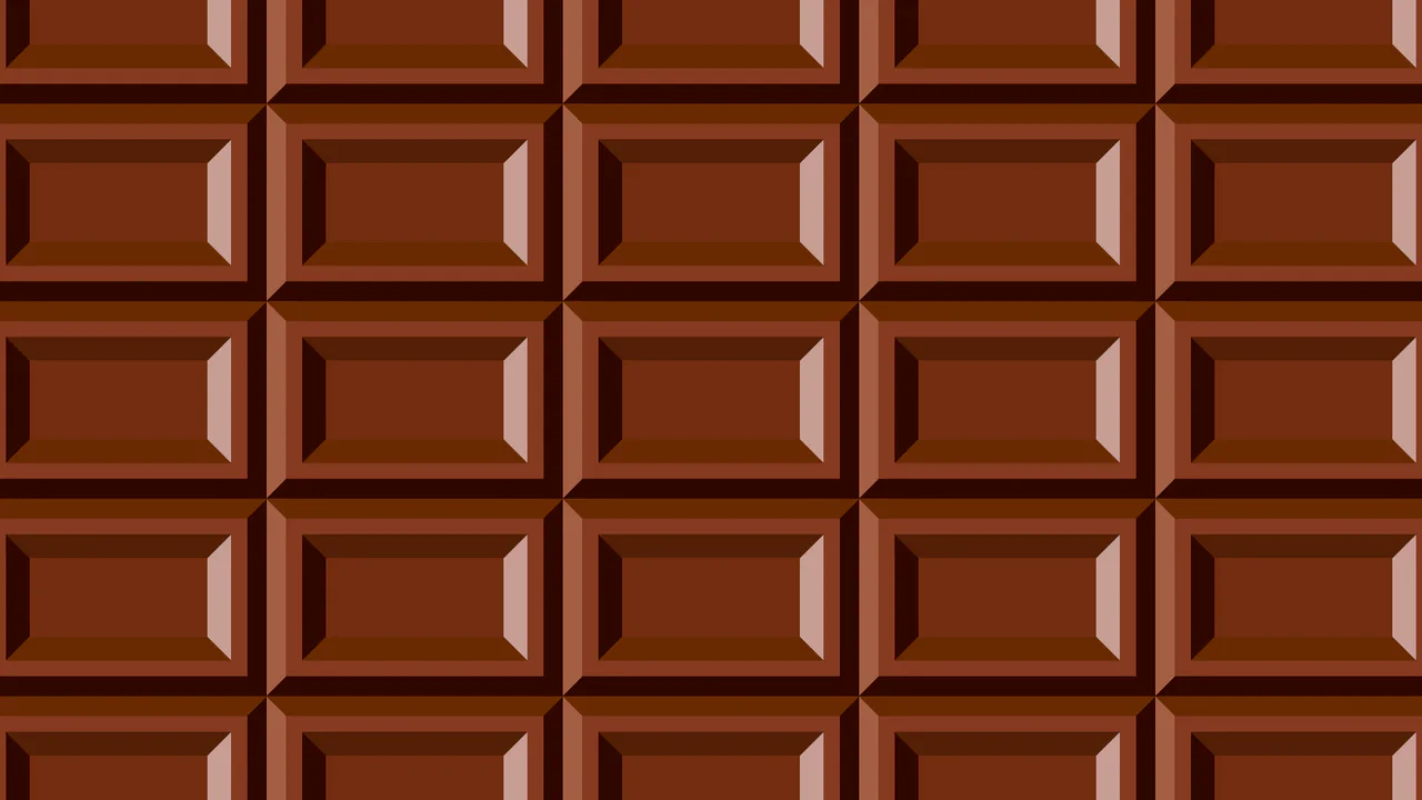 3D Chocolate Bar Tessellated Pattern – No Div – Pure CSS