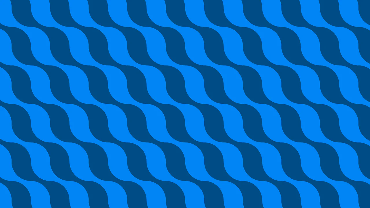 Squiggle Waves Tessellated Pattern – Pure CSS