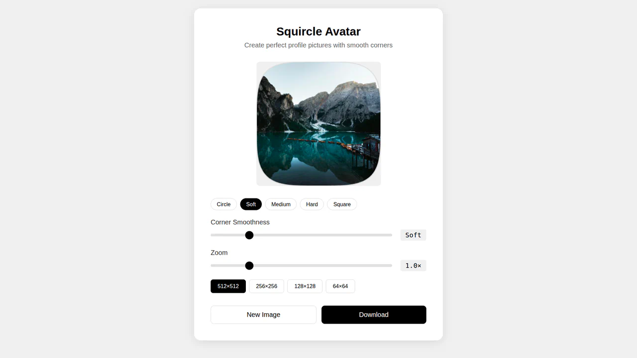 Squircle Avatar Generator