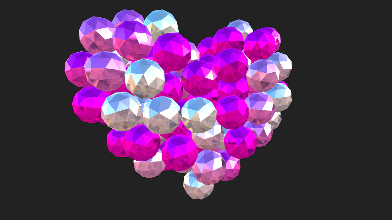 3D Sphere Packing with Three.js