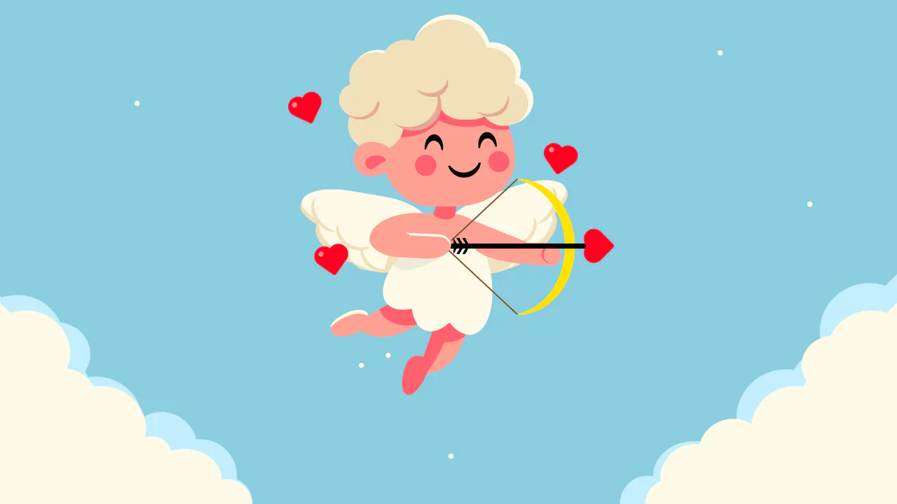 CSS Art: Cartoon Cupid