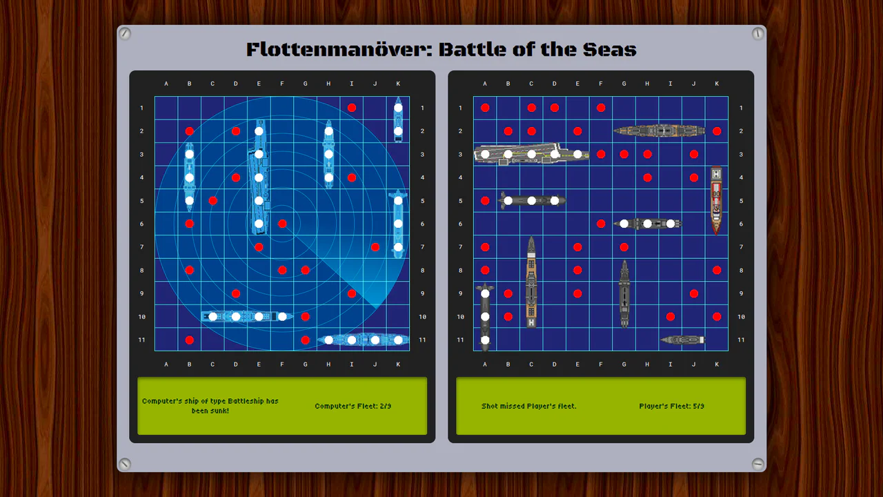 Flottenmanöver: A Battleship Game