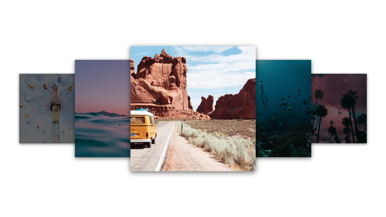 Responsive Shuffle Image Gallery