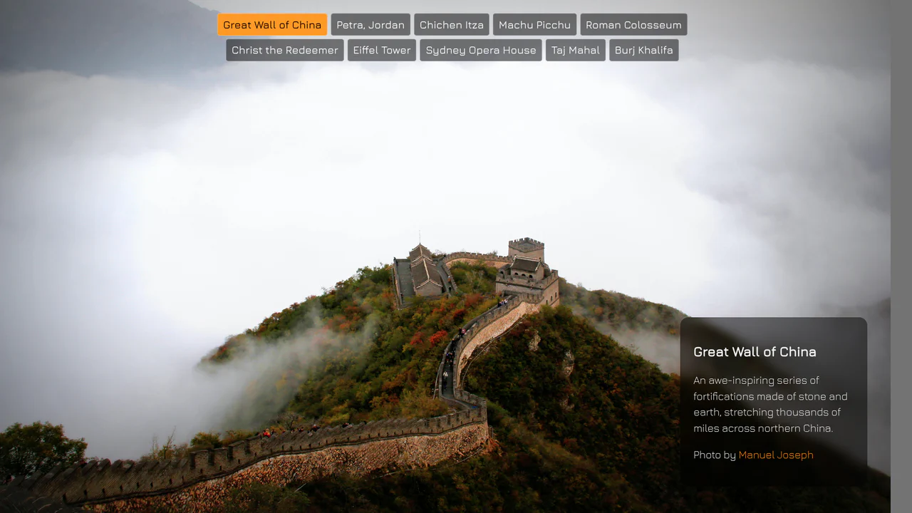 The 7 (+3) Modern Wonders of the World - Slide Gallery