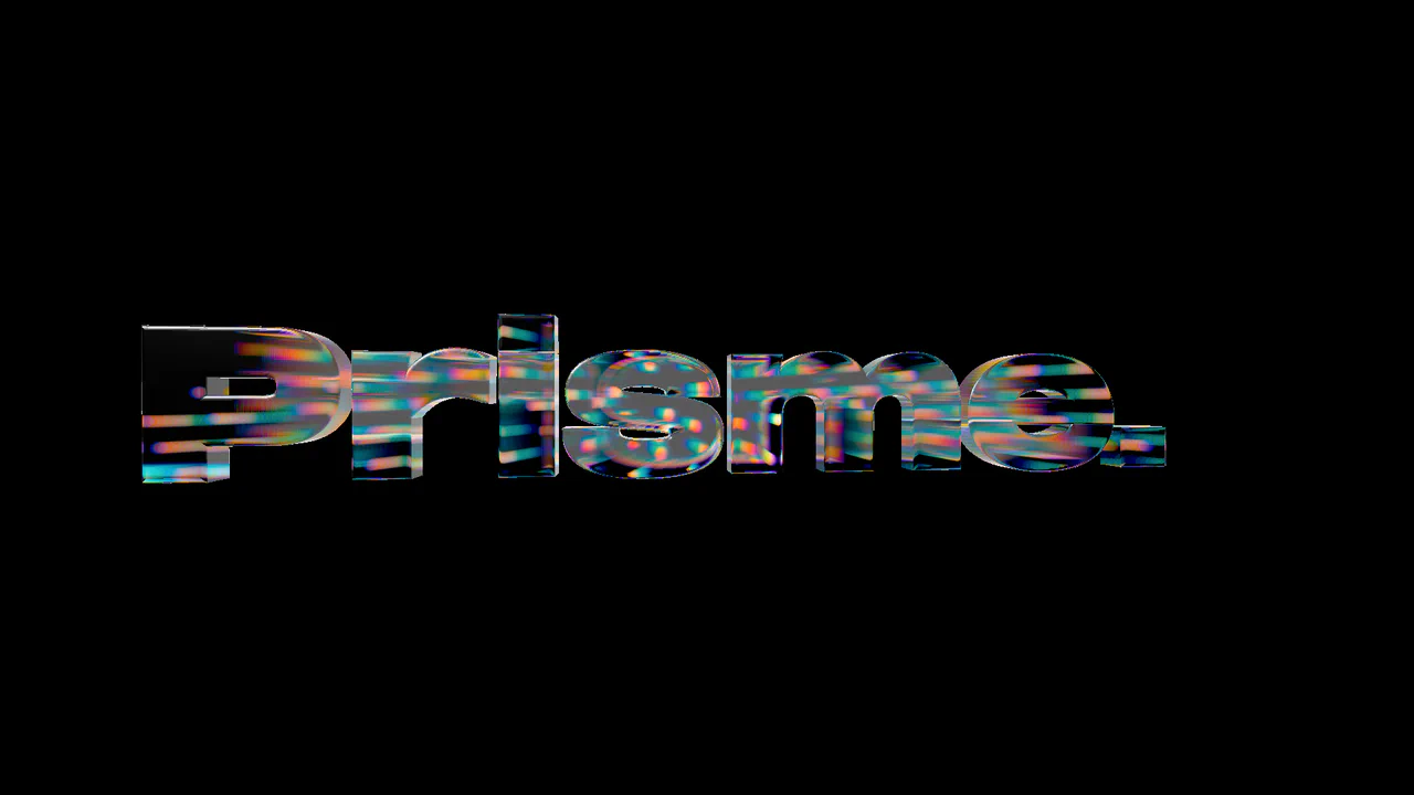 Glass Refraction Text Effect with three.js