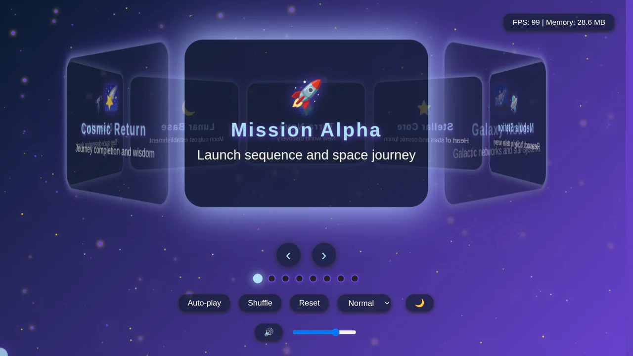 Stellar 3D Slide Navigator