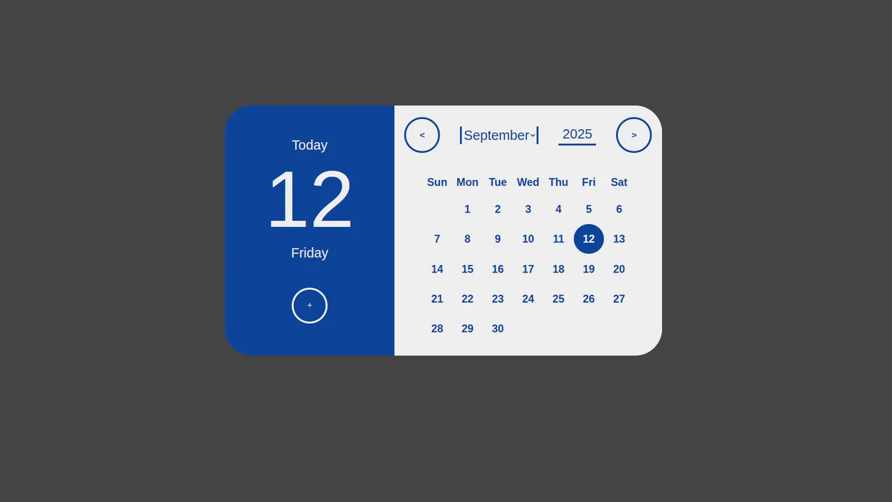 React Calendar with Flip Animation