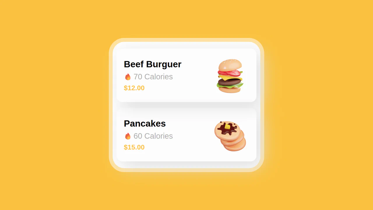 Product Card with React Native