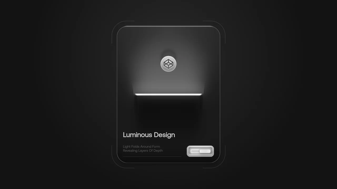 Card with Illumination Effect
