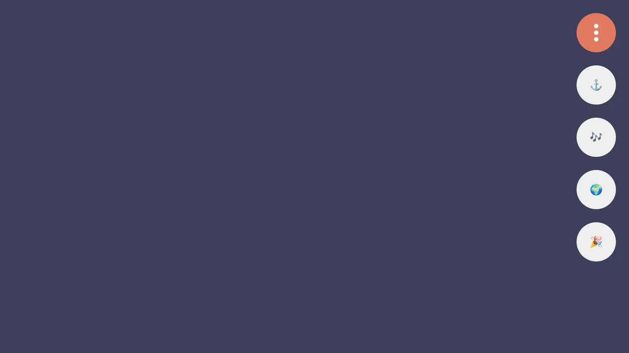 Damped Menu Bar using CSS @property