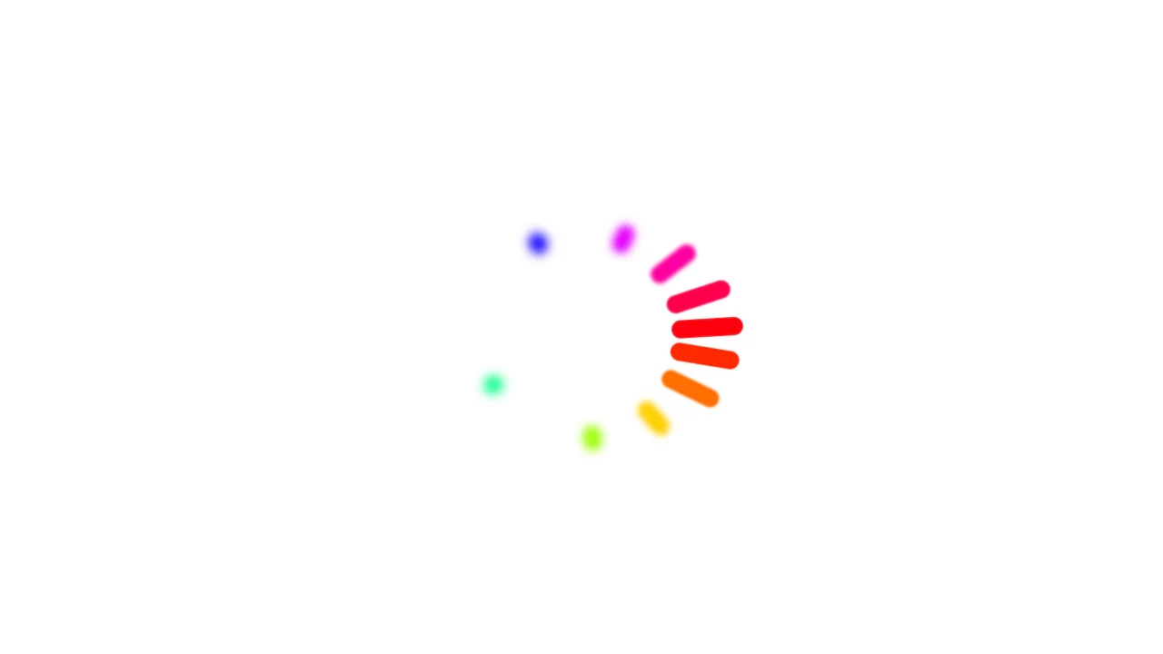 Color Wheel Loader using Animated Custom Properties