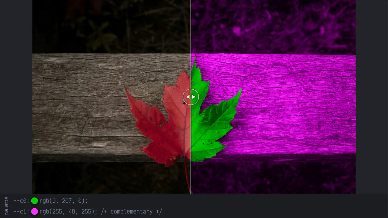 Complementaries - Interactive Palette Picker