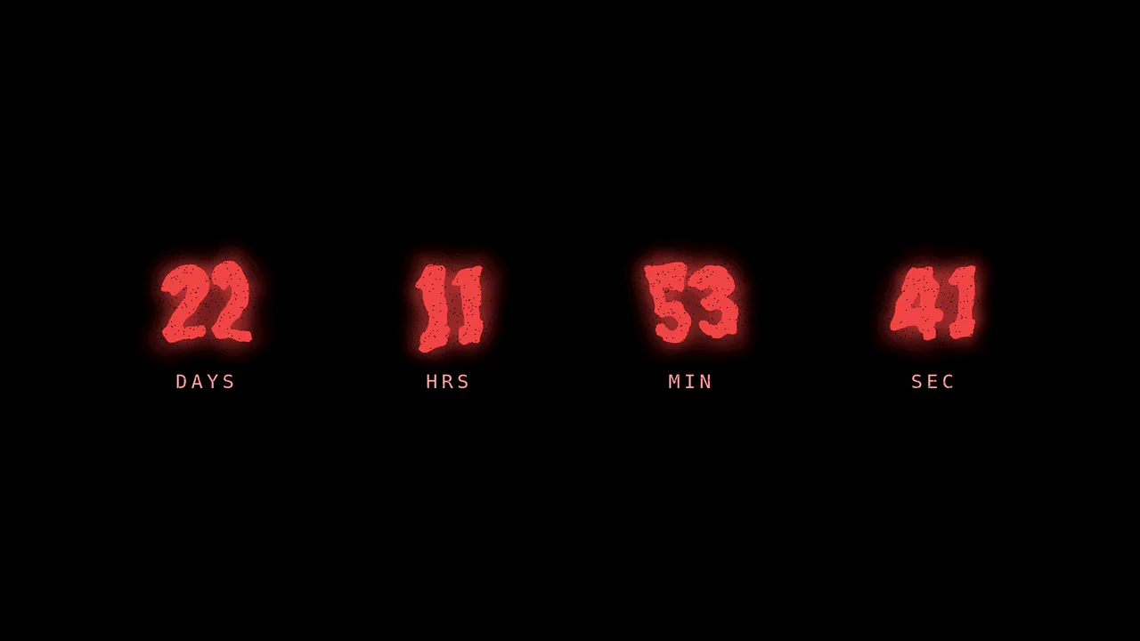 Halloween 2025 Countdown