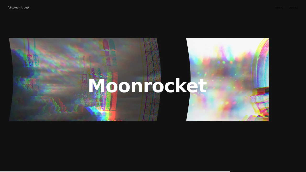 Infinite Draggable WebGL Slider