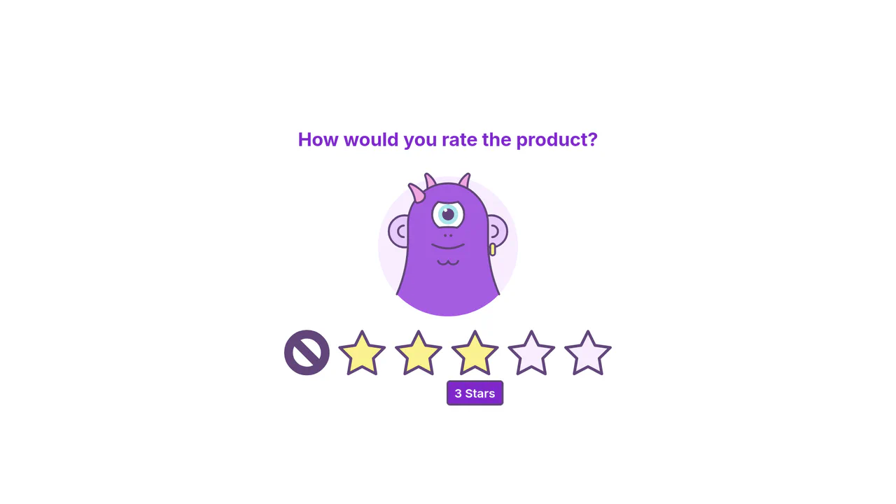 Alien Rating Control Widget