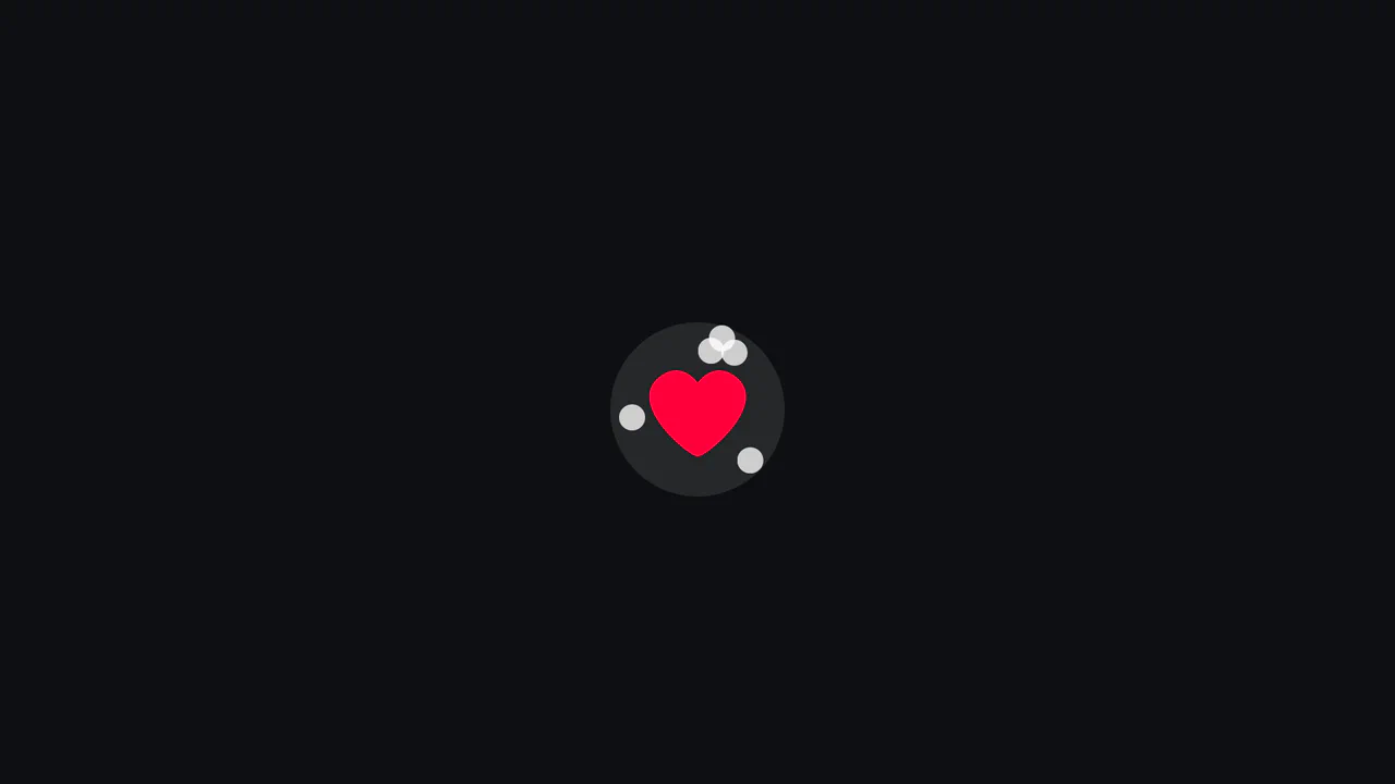 Heartless Confetti Button Effect