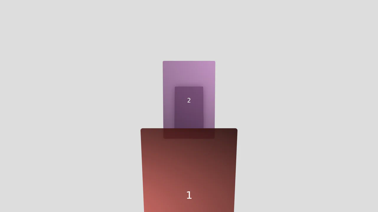 Scrolling 3D Card Carousel