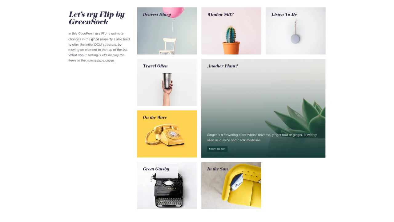Animate Grid Layout with FLIP