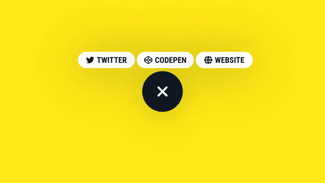 Expanding Social Share Button