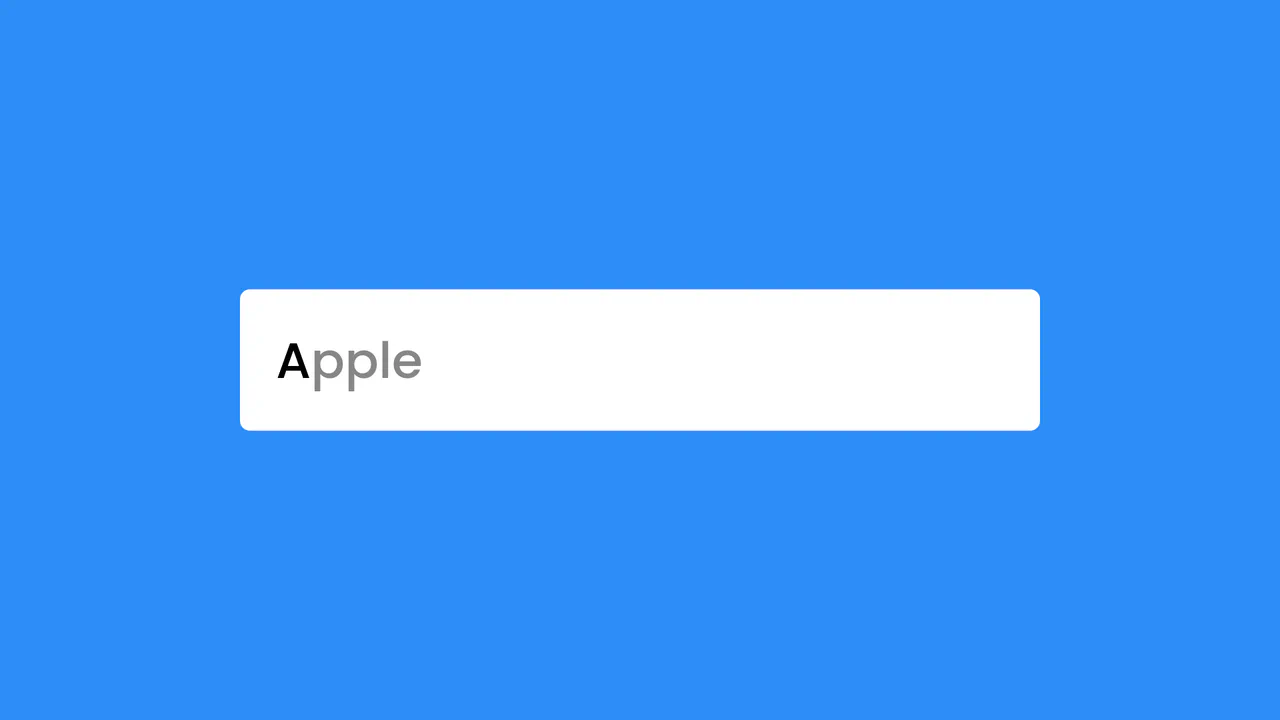 Predictive Text Suggestion