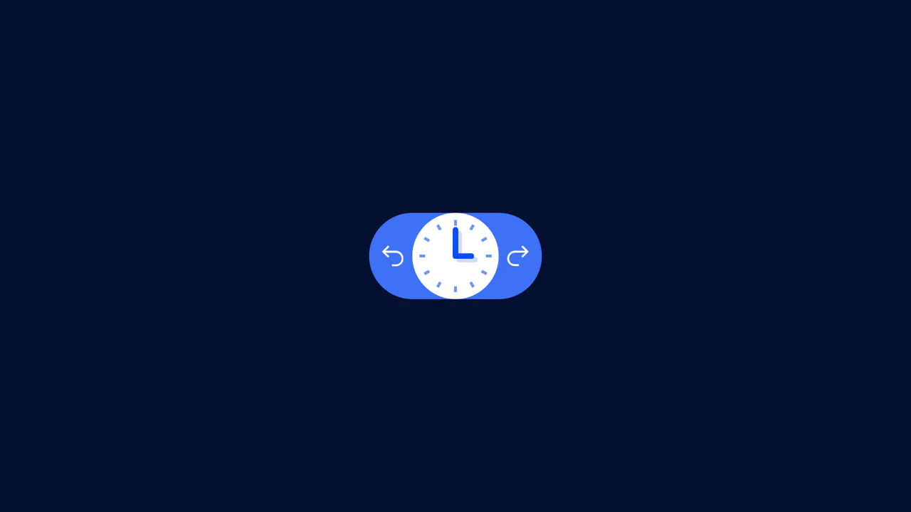 Undo/Redo With Active Clock Animation