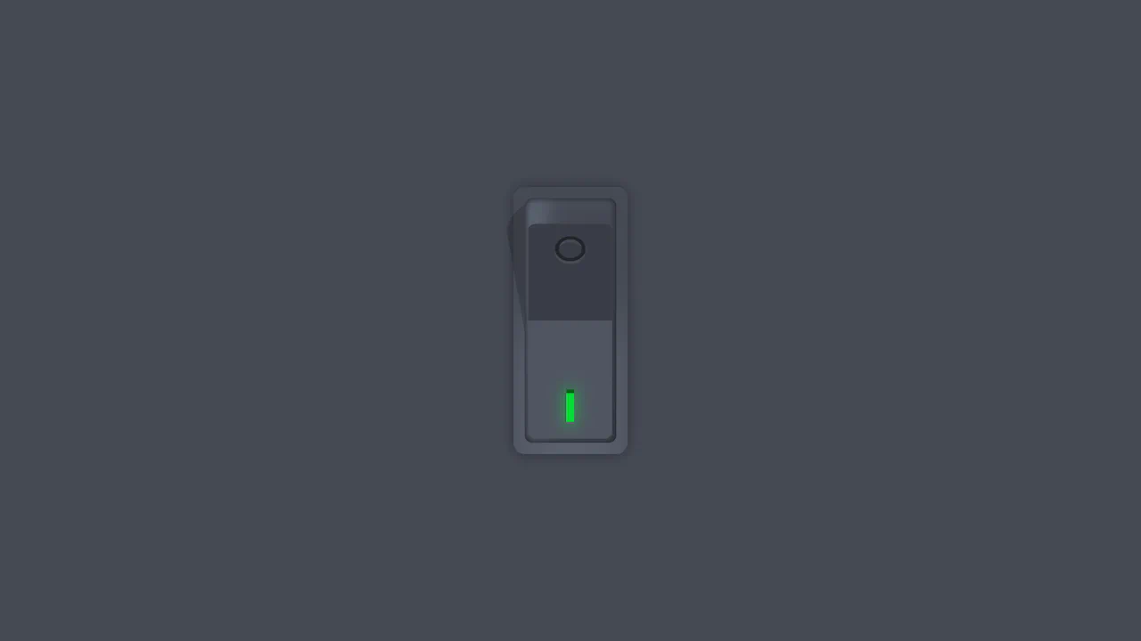 Vertical Rocker Switch