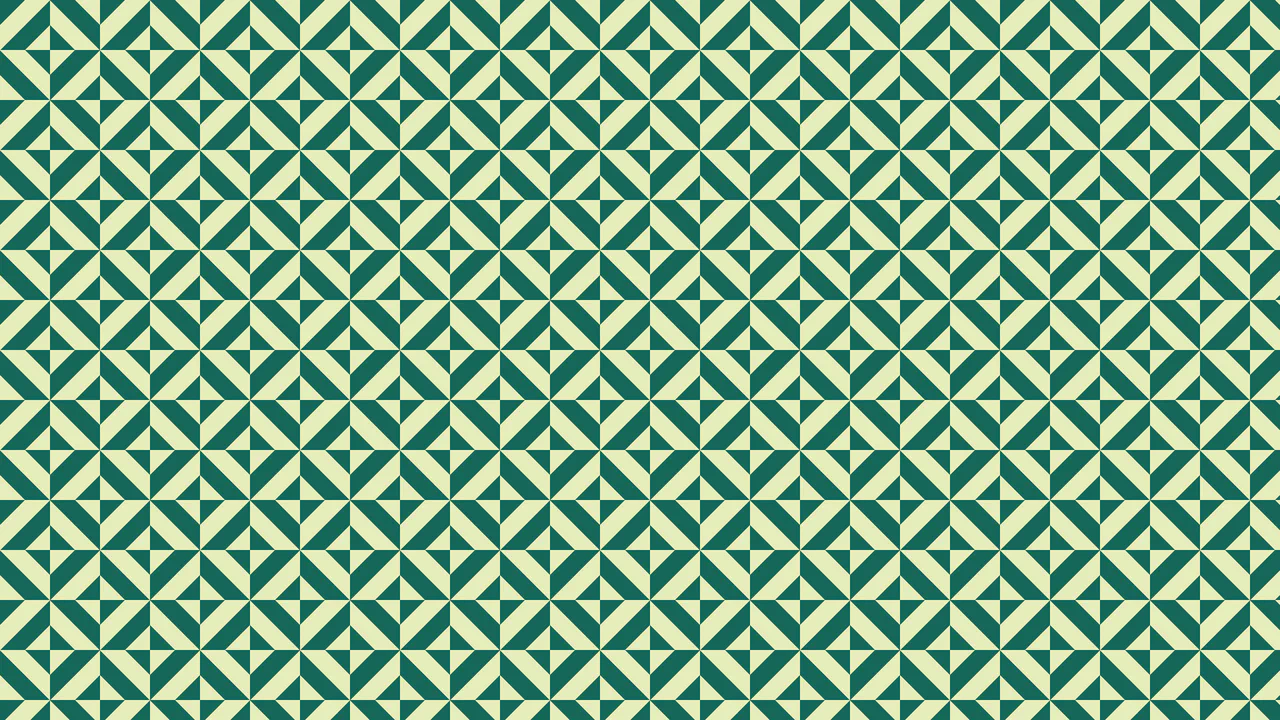 Intersecting Diagonals Pattern