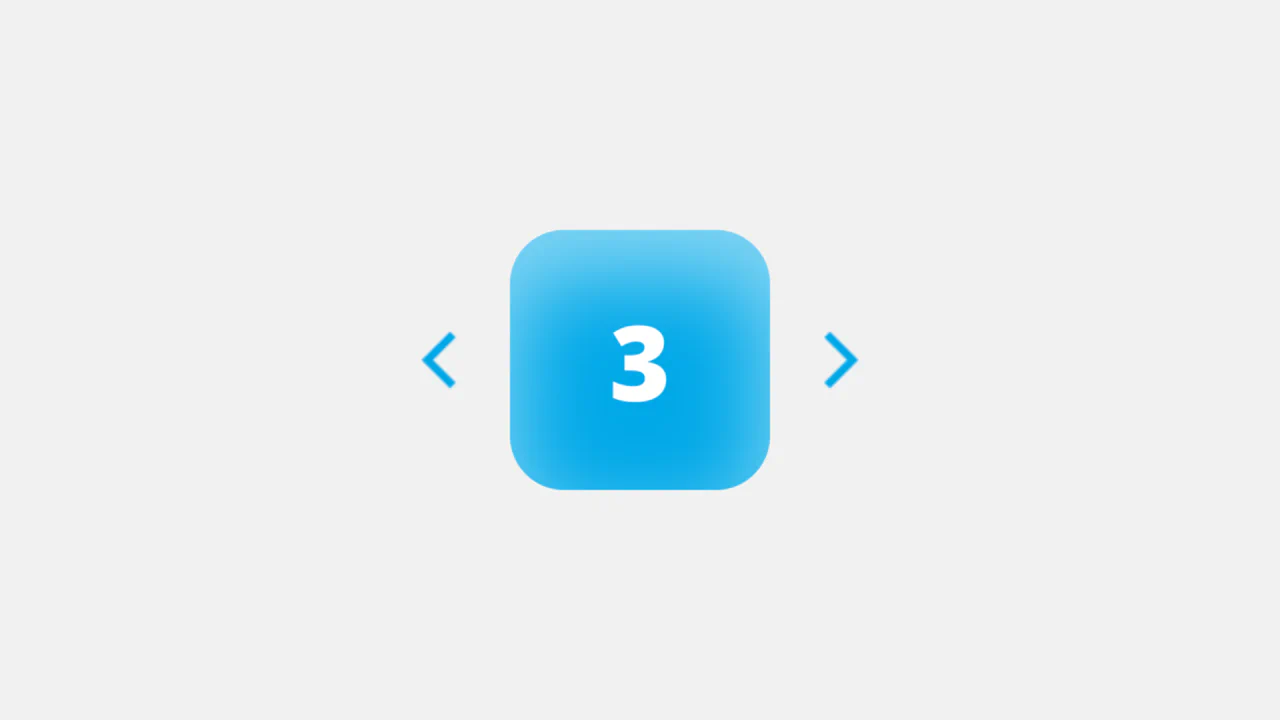 Soft UI Counter Component