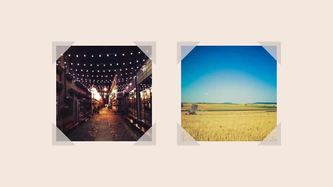 Fancy Corner Decoration for Images