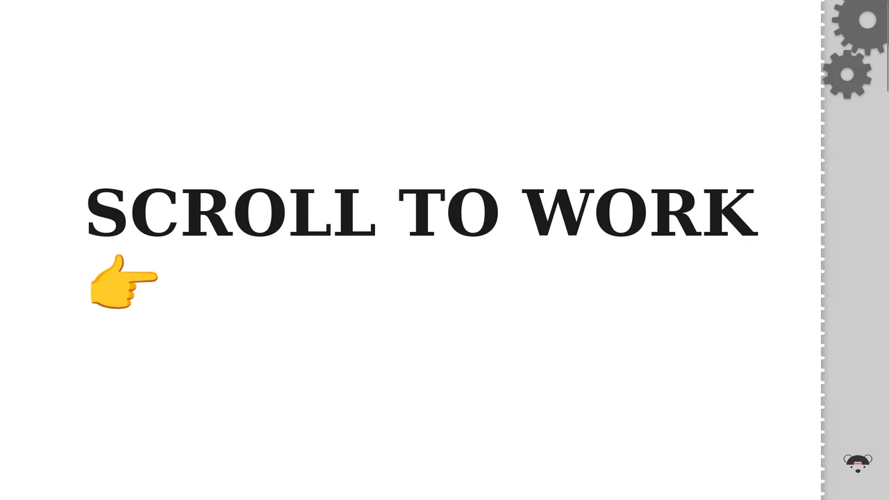 Scroll-Driven Web Gears Animation