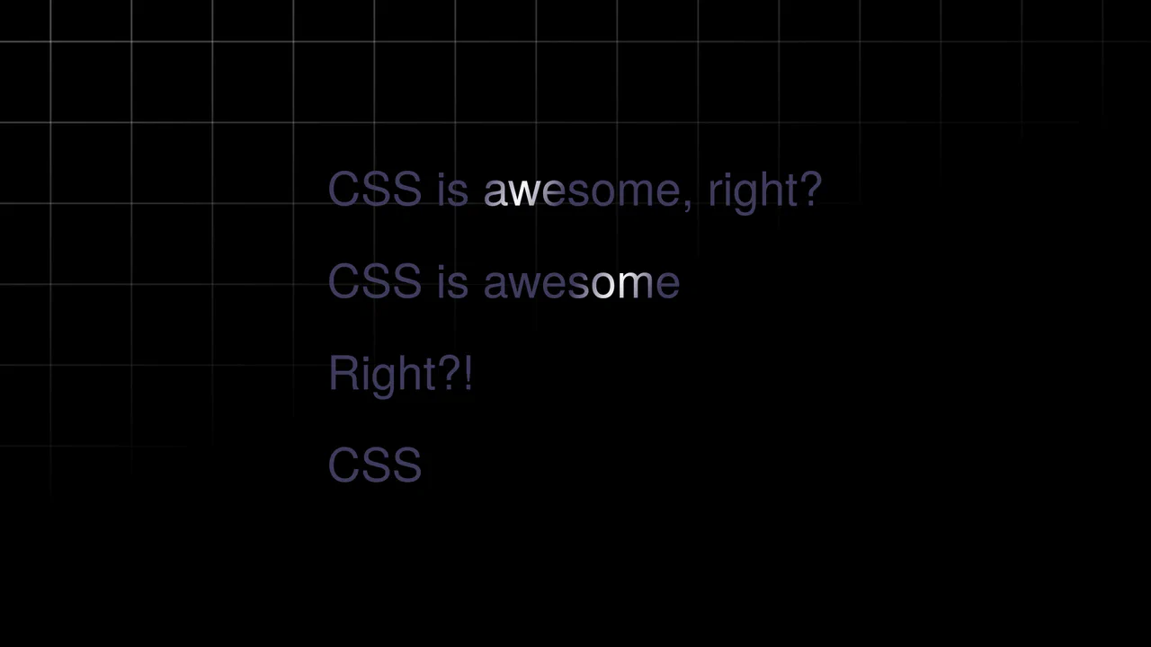 Text Shimmer Lines Effect