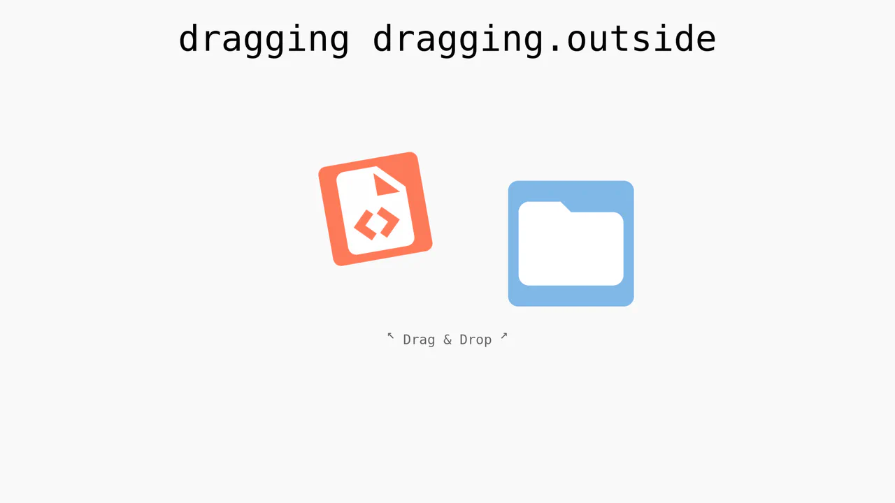 Drag and Drop State Machine