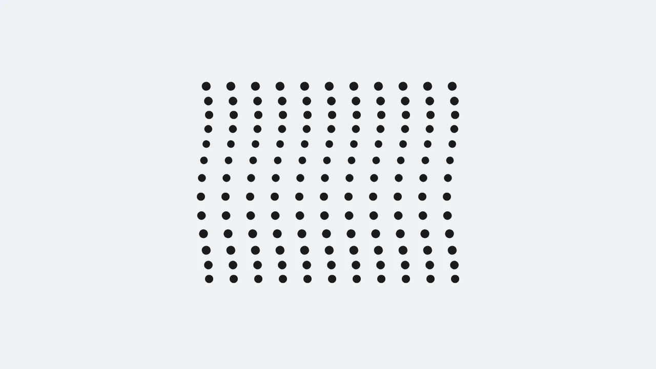 Pure CSS Moiré Wave Dots