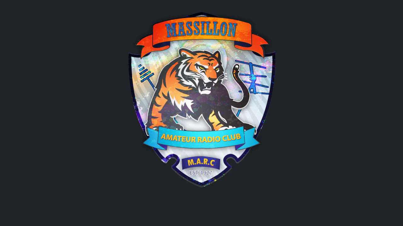 Amateur Radio Badge 3D