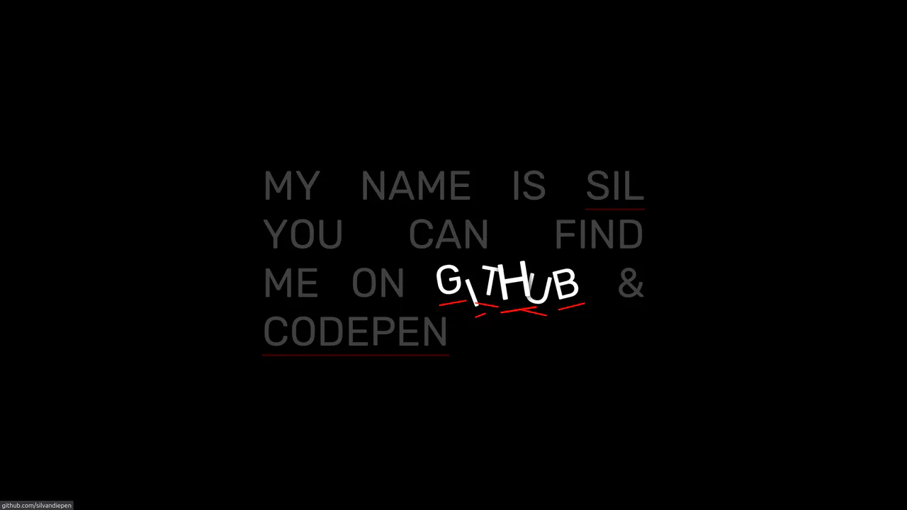 Scrambling Letter Effect on Hover
