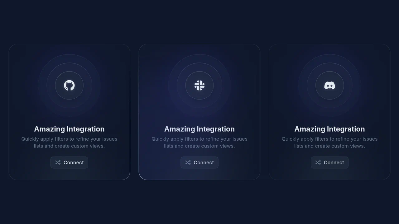 Spotlight Card Hover Effect with Tailwind CSS