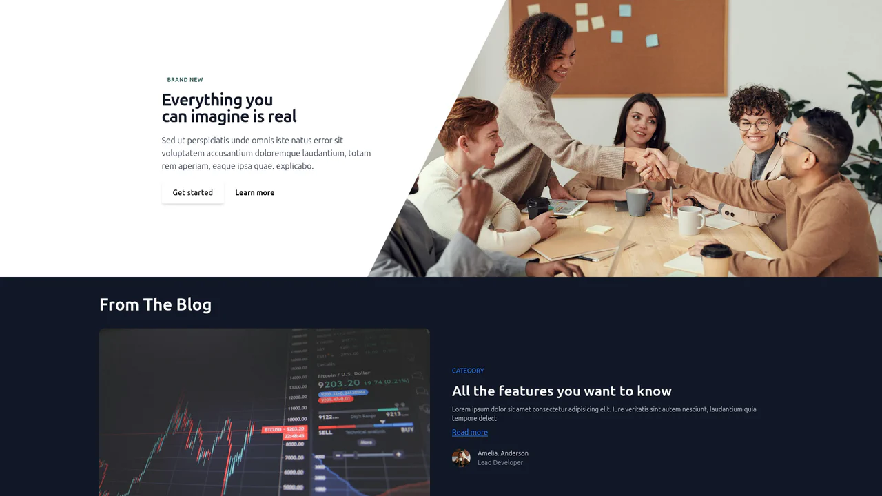 Tailwind Blog Demo