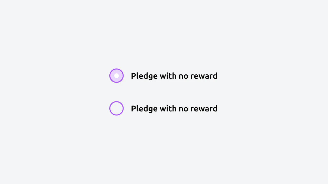 Radio Buttons with Tailwind CSS