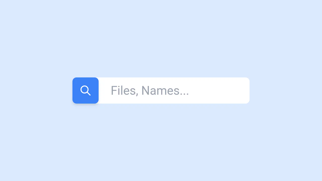 Search Bar with Tailwind